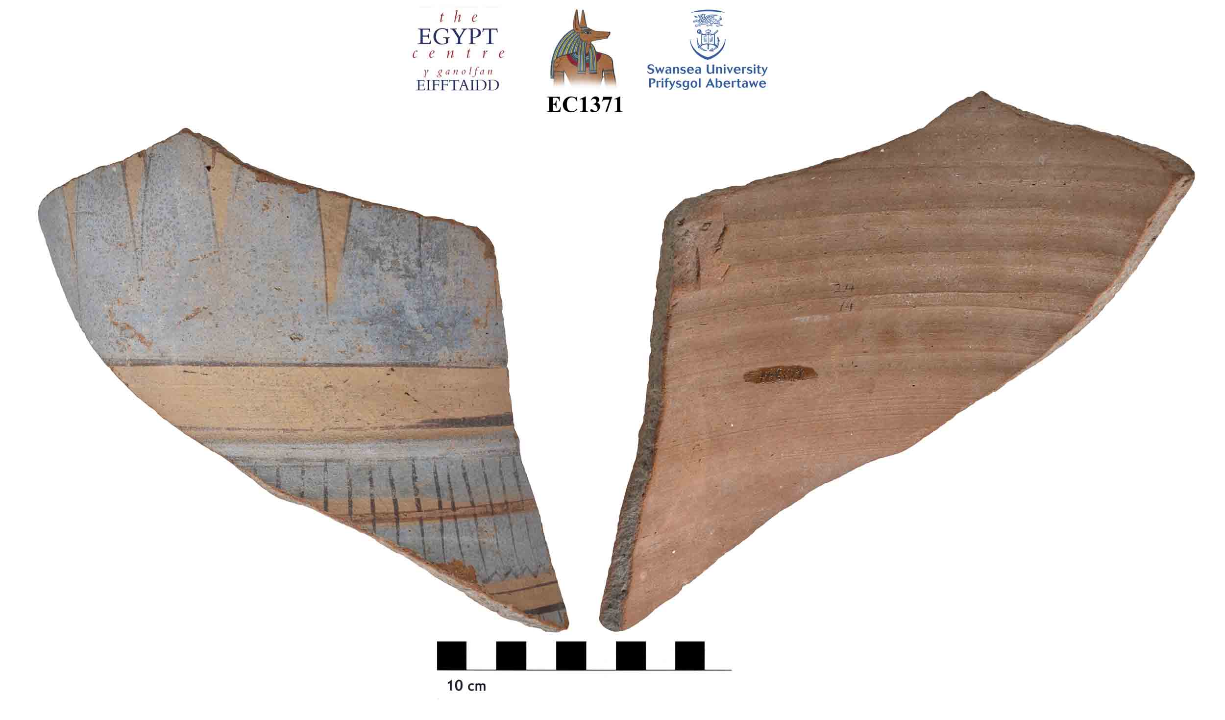 Image for: Pottery jar sherd